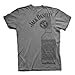Men's Jack Daniels Large Bottle T - shirt, BLACK, XL