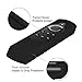Fintie Silicone Case for Fire TV 4K / 2nd Gen Fire TV Stick / Fire TV Cube Voice Remote, Compatible with Echo / Echo Dot Alexa Voice Remote - Honey Comb Series [Anti Slip] Shock Proof Cover, Black