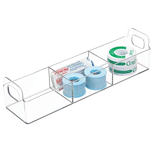 image for InterDesign 31520 Clarity Cosmetic Organizer Tote for Vanity or Medici