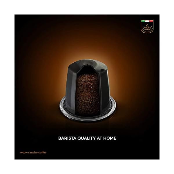 200 Kaffeekapseln - SanSiro Crema - Kompatibel mit Nespresso®*-Maschinen - Barista Quality – Bild 4