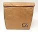 Lunchest Reusable Brown Paper Cooler Lunch Bag for Men, Women & Teens. with Roll Down Top & Strong Magnetic Closure This Light & Tear Resistant Lunch Bag is Washable, Insulated & Eco Friendly.