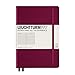 LEUCHTTURM1917 - Notebook Hardcover Medium A5-251 Numbered Pages for Writing and Journaling (Port Red, Ruled)