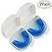 Grinigh 2018 Upgraded Anti Snoring Aids Mouthpiece Snore Reducing 2 Pack for Natural and Comfortable Sleep