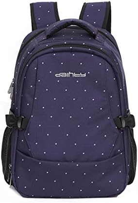 2017 New Stylish Waterproof Baby Diaper Bag Backpack, Handbag Large Capacity Fit Stroller, Travel Backpack Diaper Bags for Mum and Dad (Polka Blue)