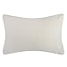JWH Hand Crafted Eyelash Throw Pillow Covers Decorative Eye Shadow Sequins Accent Pillow Cases Cute Cushion Rectangle Pillowcase for Couch Bed Chair Bedroom 12x18 Inch Beige Gold Black