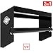 Pegboard Paper Towel Holder with Shelf, Peg Board Accessory Kit with Heavy Duty Peg Hooks, Black Pegboard Accessories Tool Holder Organizer