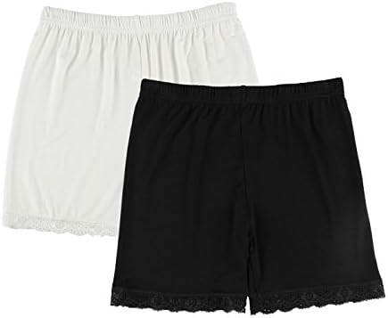 Women's Ultra Thin Stretch Safety Short Leggings 2-Pack