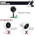 Wasserstein 360 Degree Swivel Nest Cam AC Outlet Mount - Flexible Mounting Option for Your Home Security Camera (Black)