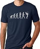 Guitar Player Evolution Funny T-Shirt Guitarist musician Tee
