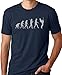 Guitar Player Evolution Funny T-Shirt Guitarist musician Tee