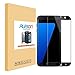 Galaxy S7 Edge Screen Protector [ Not Glass], PLESON® Samsung Galaxy S7 Edge Screen Protector, [Full Coverage] [Case Friendly] Anti-Bubble Film Screen Protector for Galaxy S7 Edge (Black Oynx)