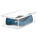 mDesign clothing box, transparent, Plastic, clear, 18,5 x 31,75 x 9,5 cm