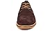 Kunsto Men's Classic Leather Oxfords Flats Shoes Lace Up US Size 10.5 Brown