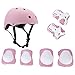 Elesky Kids Youth Adjustable Sports Protective Gear Set Safety Pad Safeguard (Helmet Knee Elbow Wrist) Roller Bicycle BMX Bike Skateboard Hoverboard and Other Extreme Sports Activities