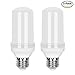 Loveishere LED Flame Effect Fire Light Bulbs- 3 Modes E26 LED Flame Effect Fire Light Bulbs Flickering Fire Atmosphere Decorative Lamps for Hotel/Bars/ Home Decoration/Restaurants (3 modes)