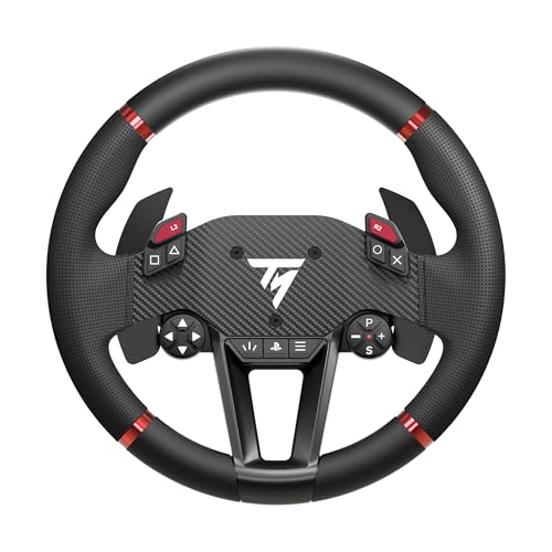 Thrustmaster T598 Direct Axial Drive Rennlenkrad – Offiziell für PS5 & PS4 lizenziert – Next-Gen Force Feedback Wheel für PC, Inklusive Raceline Pedals LTE, Magnetische Schaltwippen & Sport-Lenkkranz 4