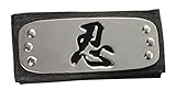 Ys&Ts Naruto Konoha Village Ninja Shinobi Cosplay Headband (Ninja Ally, Black)