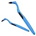 Abom Teeth Stain Remover, Dental Plaque Eraser Tool, Tartar Calculus Cleaning Kit, Professional Manual Tooth Cleaner and Polisher for Teeth Whitening and Polishing, 2 Pack