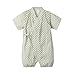 PAUBOLI Japanese Kimono Style Baby Rompers Bathrobe Pajamas Infant Cotton Comfy Loose Bodysuit (3-9 Months, 08)