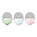Juvale Pack of 60 Flower Pattern Disposable Face Masks - Medical Mask - Allergy Mask - Dental Mask - Flu Mask, Blue, Green, Pink