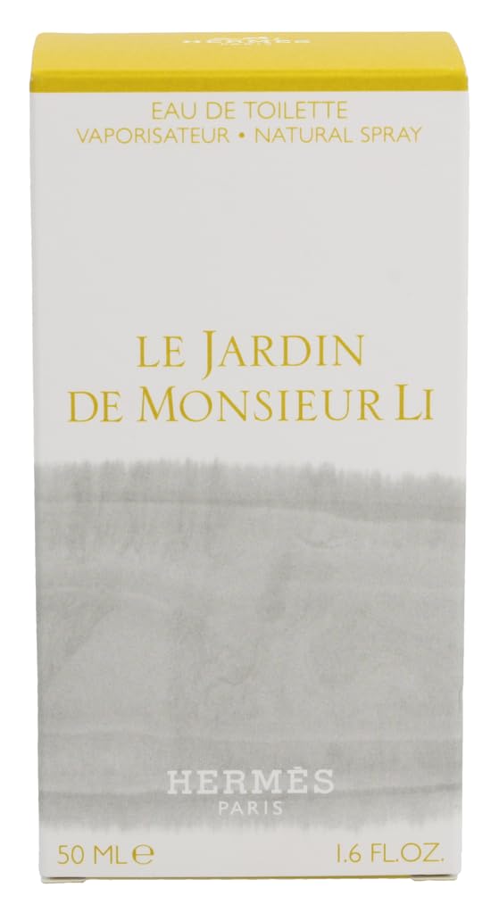 HERMES Le Jardin De Monsieur Li Eau de Toilette, 1.6 Fluid Ounce, 50 ML
