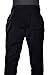 Hat and Beyond Mens Active Fleece Jogger Pants Casual Urban Harem Slim Fit Elastic (X-Large, 1HC0003_Black)