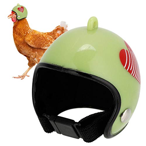 Hühnerhelm Schützen Sie den Kopf der Hühnerhaube Hühnerzubehör Hühner für Sittich Nymphensittiche Vogel für Conure… – Bild 8