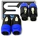 Seismic Audio - NEW Speakon Connector 8 Pole Plug with Metal Latch Lock for Speaker Cables. Can fit 8-16 mm cables.