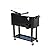 Tenive 80-quart Rolling Wheels Ice Chest Portable Patio Party Bar Drink Entertaining Outdoor Cooler Cart