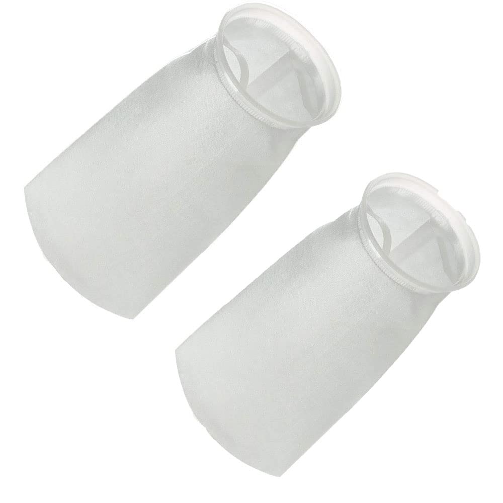 zalati Filter Bags 2pcs Net Fine Mesh Socks for Aquarium Fish Tank - 150um