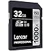 Lexar 32GB Professional 1000x SDHC Class 10 UHS-II Memory Card 3-Pack Bundle