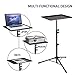 AkTop Pro Laptop Projector Tripod Stand, Universal Laptop Floor Stand Adjustable Tall 23 to 63 Inch, Detachable Computer DJ Equipment Holder Mount Perfect for Stage or Studio with Portable Travel Bagthumb 2