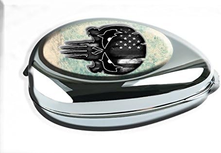 Supremecom Punisher SKUL Personalized Customized Egg Shaped Storage Box Pocket Medicine Tablet Decoration Wallet