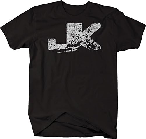 Falcoln Apparel Distressed - Jeep JK Mountains Unlimited Tshirt - 2XL