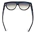 Flat Top Square Aviator Gradient Oversized Frame Women Shadow Sunglasses (Blue Tortoise)