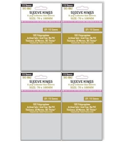 Amazon.com: Swan Card Sleeves (70x100mm) - 150 Pack, Thin Sleeves - Day  Night, Megacorps : Toys & Games