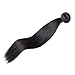 JINREN Brazilian Virgin Hair Straight Human Hair Weave 1 Bundle 18inch Unprocessed Virgin Brazilian Straight Hair Bundles Natural Black