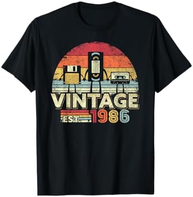 Amazon.com: 2007 Vintage Shirt, Birthday Gift Tee. Retro Style T