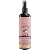 SHEWAN Heat Protectant Spray &ndash; Alcohol-Free Styling Shield for Blow Dryers, Curling &amp; Straightening Tools - 7oz