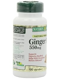 Nature's Bounty Ginger Root Pills and Herbal Health Supplement, Supports Digestive Health,...