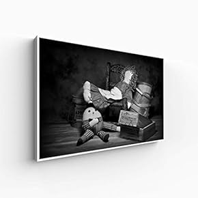 Canvas Wall Art for Living Room, Bedroom Black and White Article Framed Canvas Prints for Home Decoration Ready to Hang - 16x24 inches