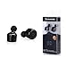 Lesoom X1T Mini Invisible Truly Wireless Bluetooth V4.2 Stereo Surround Sound Earphones With Microphone For iPhone, Samsung, Android, IOS (Black)
