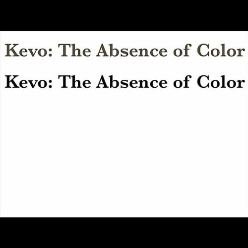 The Absence of Color [Explicit] by Kevo on Amazon Music