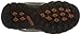 Hi-Tec Kids Unisex Hillside Waterproof Jr hiking Boot (Toddler/Little Kid/Big Kid), Brown/Orange, 7 M Big Kid