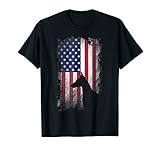Doberman Pinscher American Flag Shirt USA Patriotic Dog