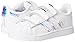 adidas Originals boys Superstar Cloudfoam Sneaker, White/White/Metallic Silver, 10 Toddler US