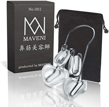 [MAVENI] Nose Shaper Clip Beauty Nose Slimming Device Japanese original import (transparent)