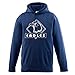 Augusta Sportswear Youth Wicking Fleece Hoodie L Power Blue