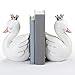Baby Aspen Ceramic Swan Bookends for Children | Girls Cute Bedroom Décor