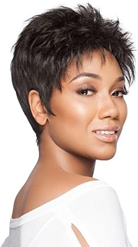 Power Petite Avg Wig  Color R56 Smoke - Raquel Welch Wigs Short Boy Cut Spiky Smooth Synthetic Women's Memory Open Weft Breathable